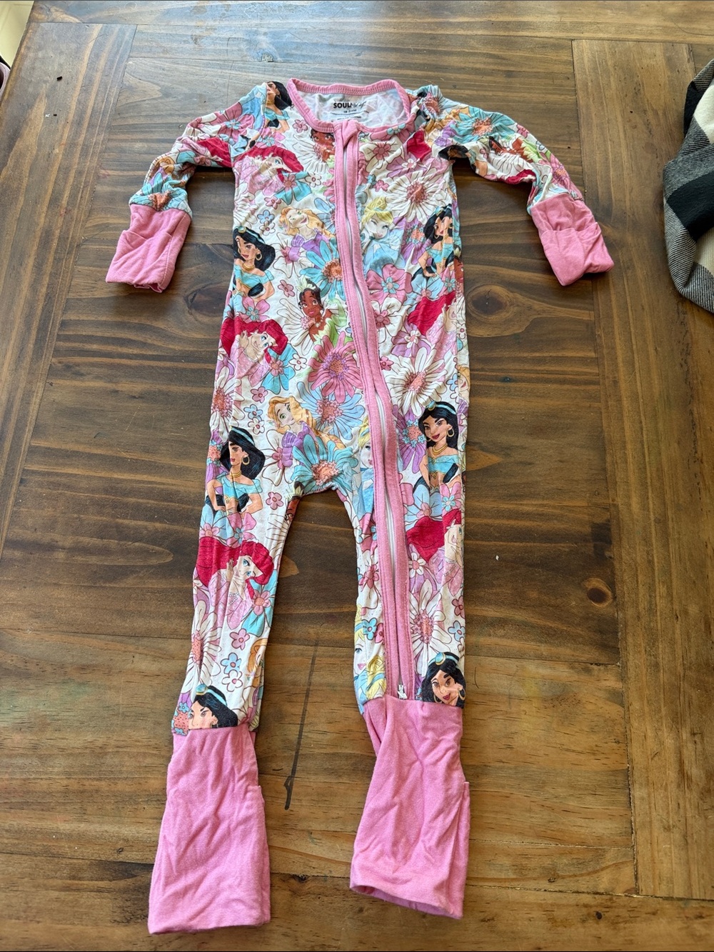 Pink Floral Princess Bamboo Pjs